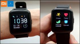 Смарт-часы Xiaomi Haylou LS01 Черные