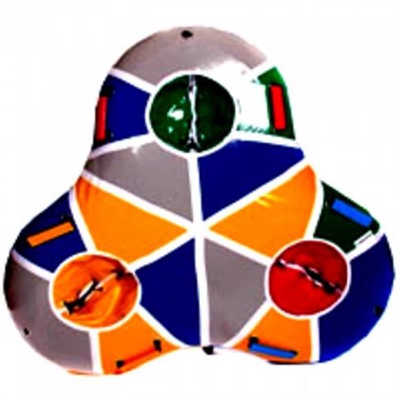 Тюбинг трехместный Трио