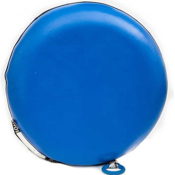 Тюбинг с пластиковым дном 110 см черный