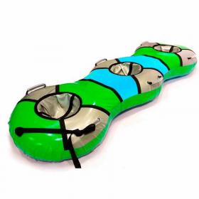 Тюбинг трехместный Банан 222*78